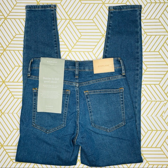 Everlane Mid Rise Skinny Ankle jeans - Picture 3 of 7